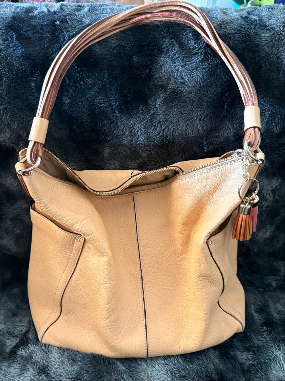Kate Spade New York Pebbled Leather Hobo Shoulder Bag